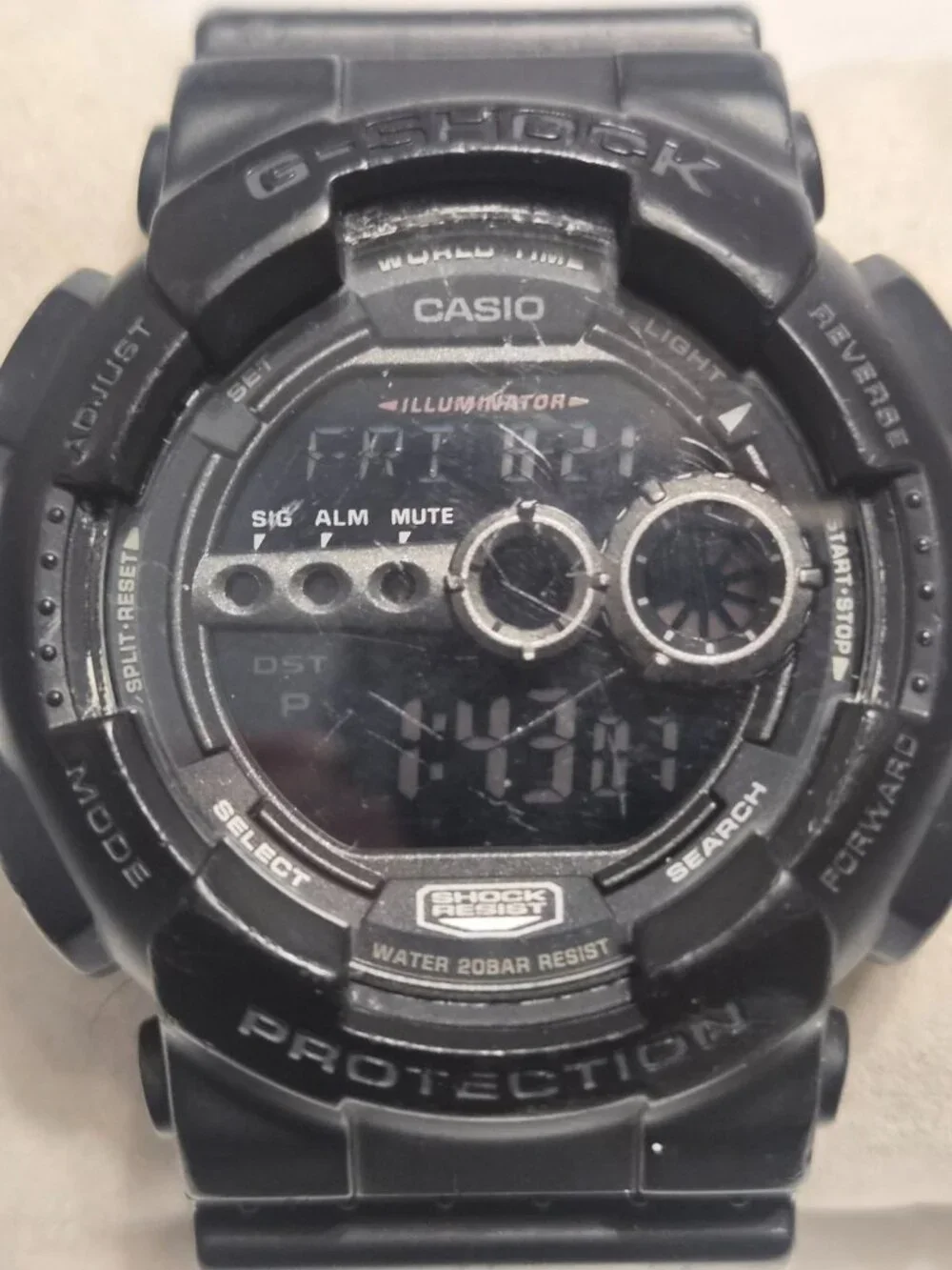 Casio G Shock Matte Black